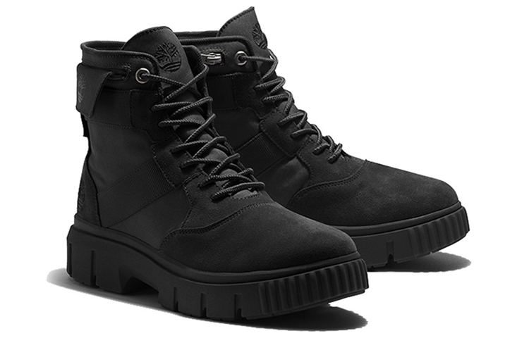 Lookbook Timberland Greyfield 6 Inch Waterproof Boots 'Black' A2KWAM