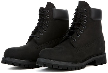 Timberland Mid-Top Kasut Luar 'Hitam Penyerap Kejutan Anti-Gelincir' TB010073 Lookbook Timberland Mid-Top Kasut Luar 'Hitam Penyerap Kejutan Anti-Gelincir' TB010073
