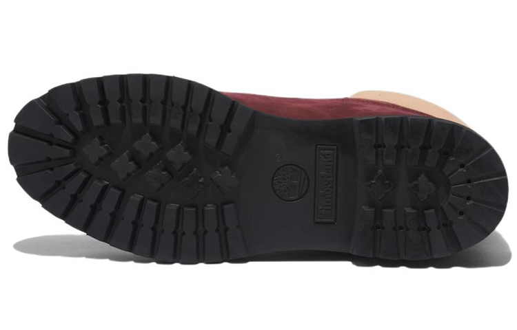 Timberland 6 Inch PRM Waterproof Boots 'Burgundy Nubuck' 圖 6