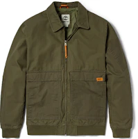 Timberland Military Green Outdoor Casual Pilot Jacket with Large Pockets A22SW-A58 Timberland Military Green Outdoor Casual Pilot Jacket with Large Pockets A22SW-A58