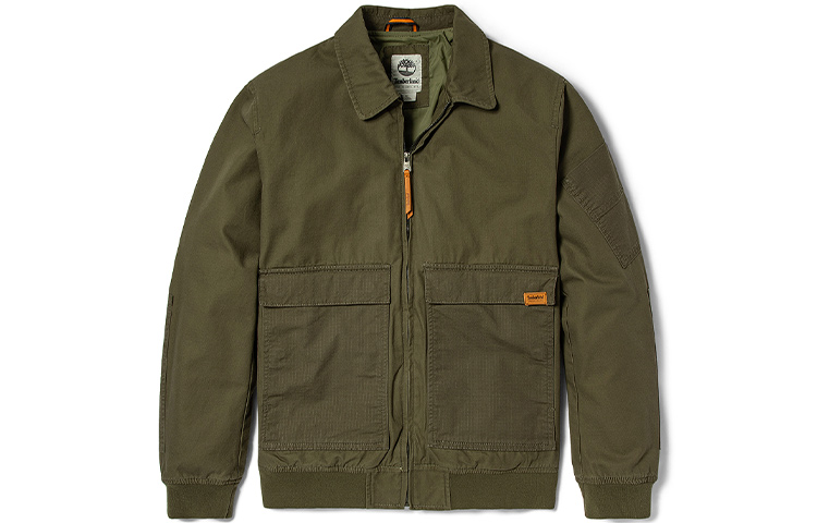 Order Chaqueta Pilot Casual Verde Militar Timberland con Bolsillos Grandes Outdoor A22SW-A58