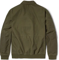 Lookbook Timberland 軍綠色戶外休閒大口袋飛行夾克 A22SW-A58