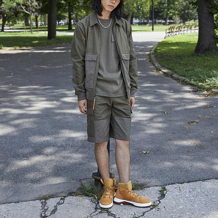 Purchase Chaqueta Pilot Casual Verde Militar Timberland con Bolsillos Grandes Outdoor A22SW-A58