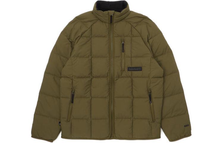 Timberland Military Green Waterproof Insulated Jacket with Logo A2N8M-302