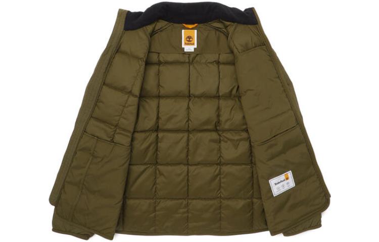Shop Timberland Jaket Kalas Tentera Kalis Air Berpenebat dengan Logo A2N8M-302