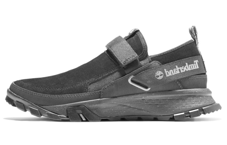Timberland Mills Falls Slip-On Black Suede Leather Shoes 'Black' A25NE015