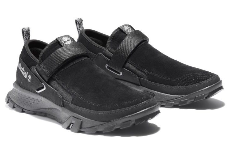 Order Timberland Mills Falls Slip-On Zwart Suède Leren Schoenen ''Zwart'' A25NE015