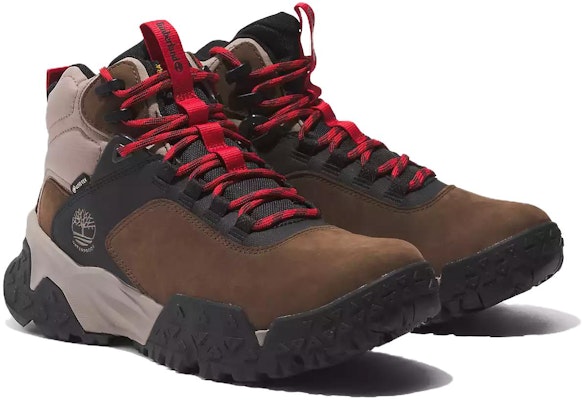 Timberland Motion Scramble Lace Up Mid GORE-TEX 'Dark Brown' TB0A68NY-W07 Lookbook Timberland Motion Scramble Lace Up Mid GORE-TEX 'Dark Brown' TB0A68NY-W07