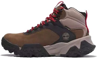 Timberland添柏嵐 透氣耐磨 及踝 戶外靴 低跟 男款 棕黑 Sizing Timberland添柏嵐 透氣耐磨 及踝 戶外靴 低跟 男款 棕黑