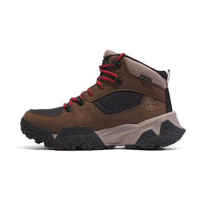 Timberland Motion Scramble Lace Up Mid Waterproof 'Dark Brown Nubuck'