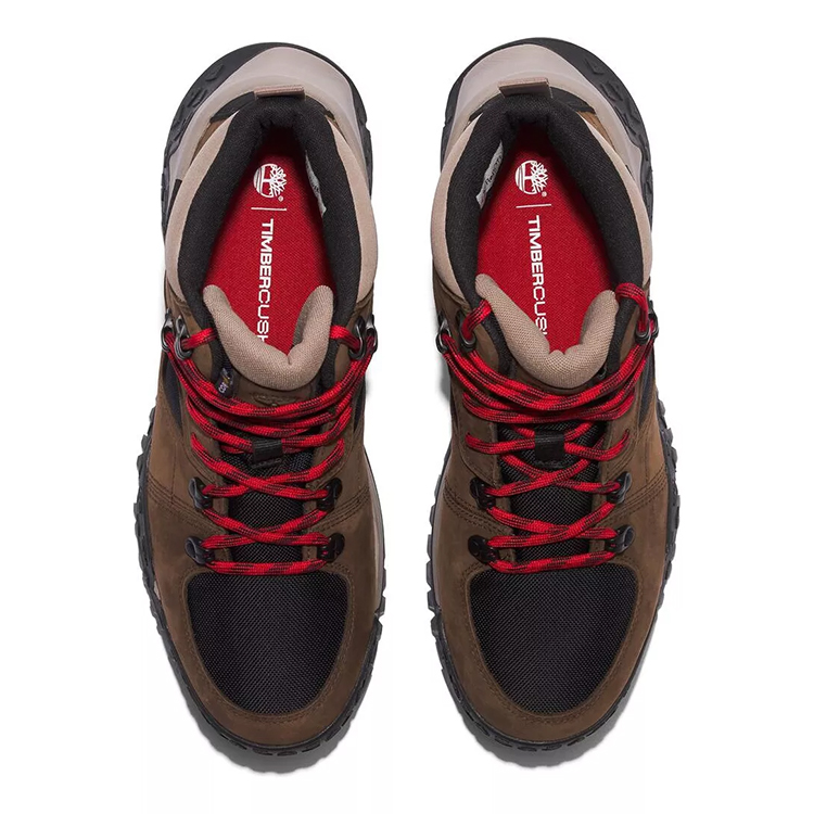 Purchase Timberland Motion Scramble Mid Impermeable 'Nobuk Marrón Oscuro' TB0A68BZ-W07