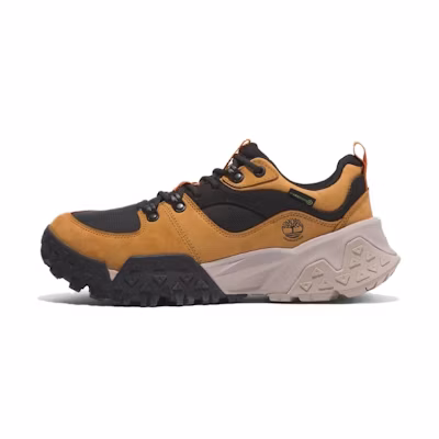 Timberland Motion Scramble Low LaceUp Waterproof Hikers 'Wheat Nubuck'