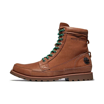 Timberland Moto Guzzi Mid-Top Outdoor Boot 'Red Brown'