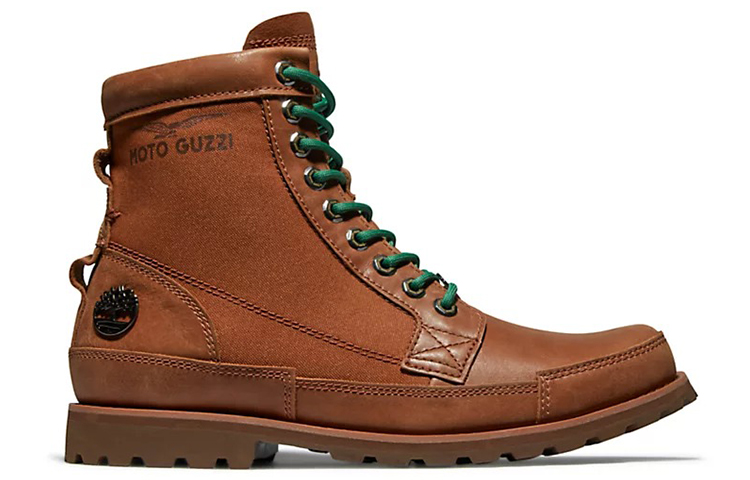 Timberland Moto Guzzi Mid-Top Outdoor Boot 'Red Brown' 圖 2
