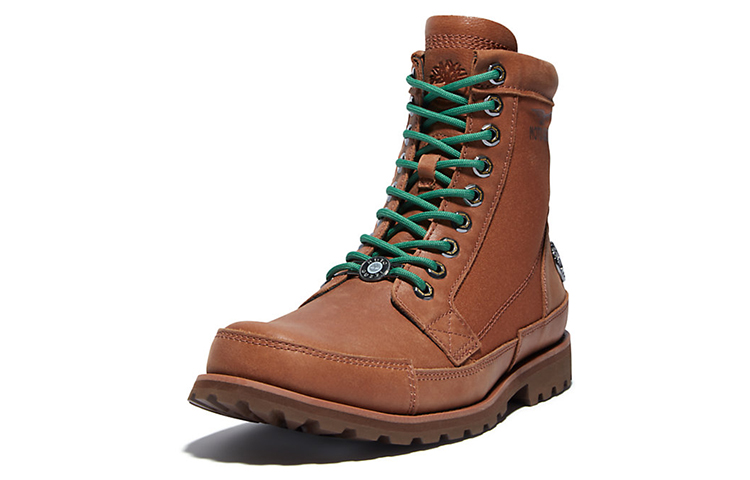 Timberland Moto Guzzi Mid-Top Outdoor Boot 'Red Brown' 圖 3