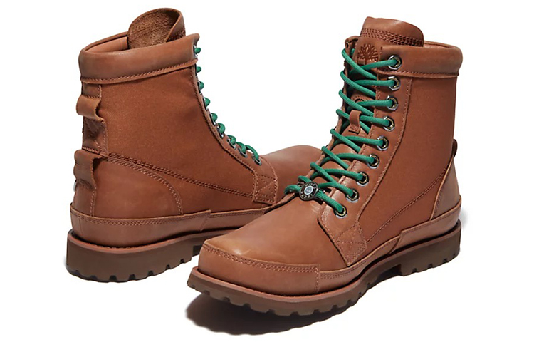 Timberland Moto Guzzi Mid-Top Outdoor Boot 'Red Brown' 圖 5
