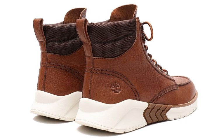 Shop Timberland MTCR Moc Toe Breed-Pasvorm Laarzen ''Bruin'' A2C4GW