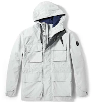 Timberland Multi-Pocket Outdoor Utility Hooded Jacket for Men - White A29QZ-Y22 Timberland Multi-Pocket Outdoor Utility Hooded Jacket for Men - White A29QZ-Y22