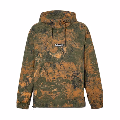 Timberland Multicolor Print Hoodie Unisex Brown Green A66VS-DK3