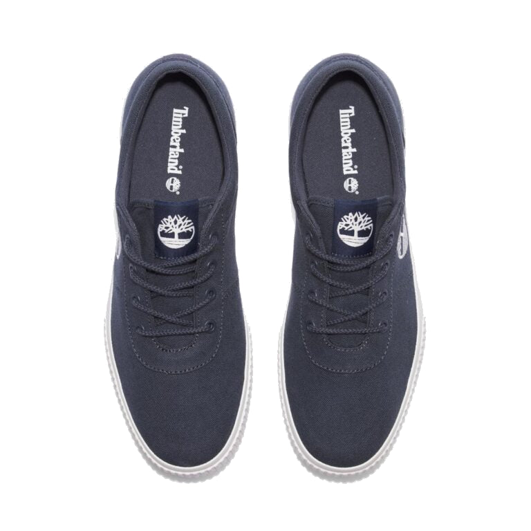 Lookbook Timberland Mylo Bay Kasut Rendah Bertali 'Kanvas Biru Gelap' A65ZDEP4