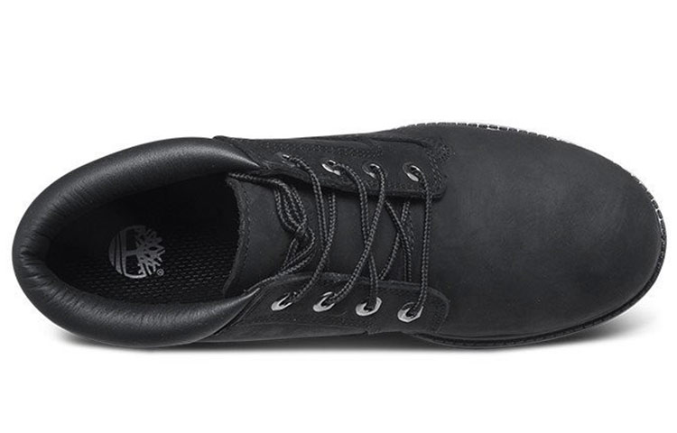 Lookbook 添柏岚Nellie宽版防水短靴‘黑色’ 32085W