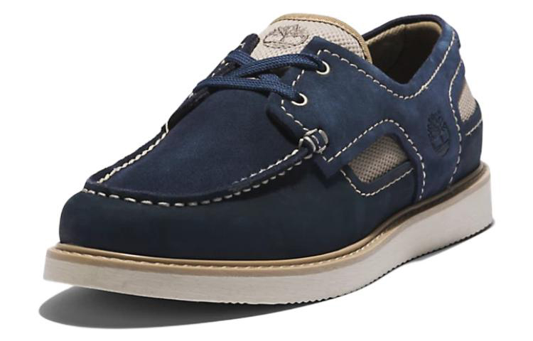 Lookbook Timberland添柏嶺 Newmarket Ii 休閒 耐磨輕便 低筒 板鞋 男款 海軍藍