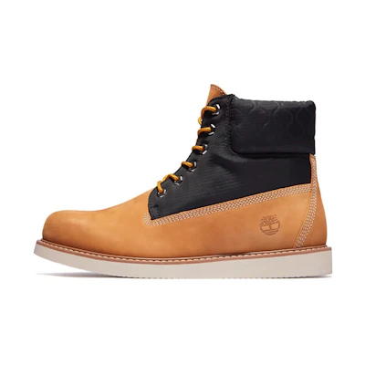 Timberland Newmarket 6 Inch Quilted Boots 'Wheat Black'