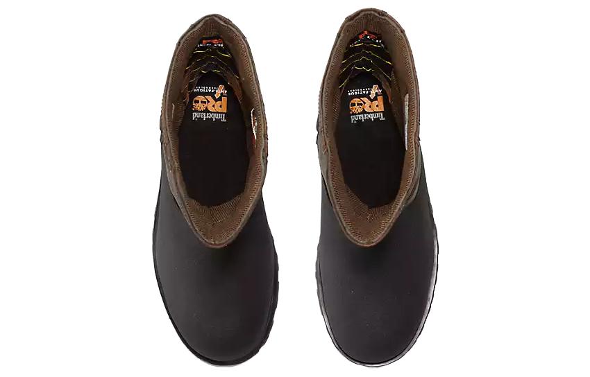 Shop Boot Kerja Anti Selip Timberland 'Hitam Cokelat' 53522210