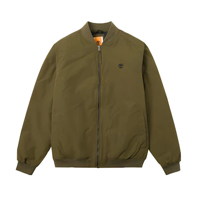 Timberland Olive Green Flight Jacket - Casual and Comfy Style A5M9T-302