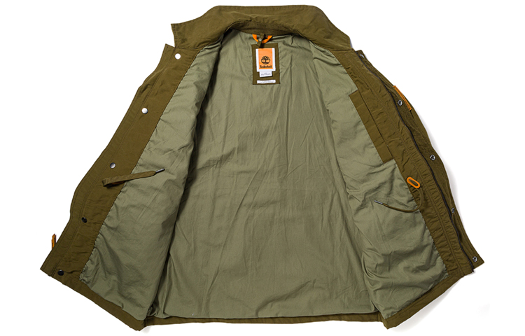 Shop Jaket Timberland Hijau Zaitun Outdoor dengan Saku Serbaguna A29SU-302