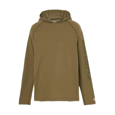 Timberland Olive Hoodie with Letter Print A1V74-360