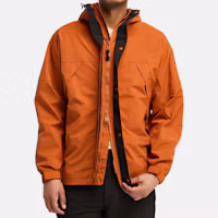 Sizing Timberland 橙色防風登山休閒合身外套 A68XF-888