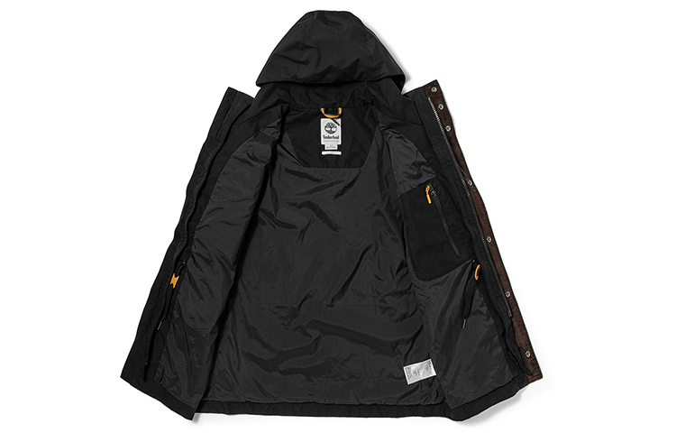 Shop Timberland Jaket 3-dalam-1 Hitam Boleh Tanggal Outdoor A2EYQ-001