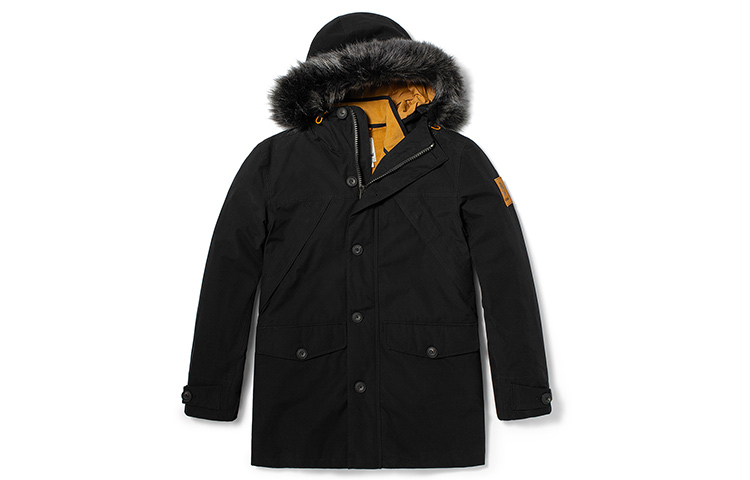 Timberland Outdoor 3-in-1 Hooded Logo Jacket - Black A2BBE-001