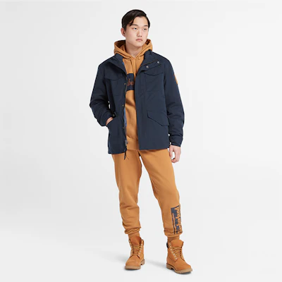 Timberland Outdoor 3-in-1 Waterproof Multi-Pocket Jacket Deep Sapphire Blue A2H9M-433 Details for Timberland Outdoor 3-in-1 Waterproof Multi-Pocket Jacket Deep Sapphire Blue A2H9M-433