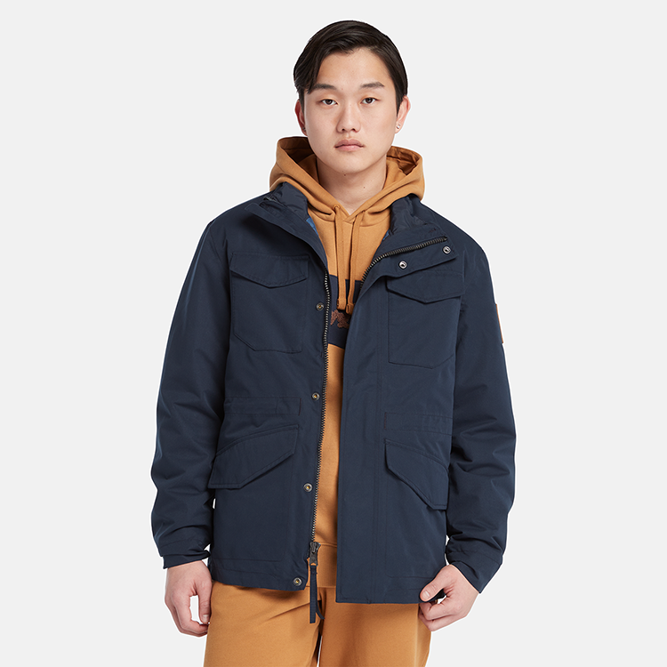 Timberland Outdoor 3-in-1 Waterproof Multi-Pocket Jacket Deep Sapphire Blue A2H9M-433 圖 7