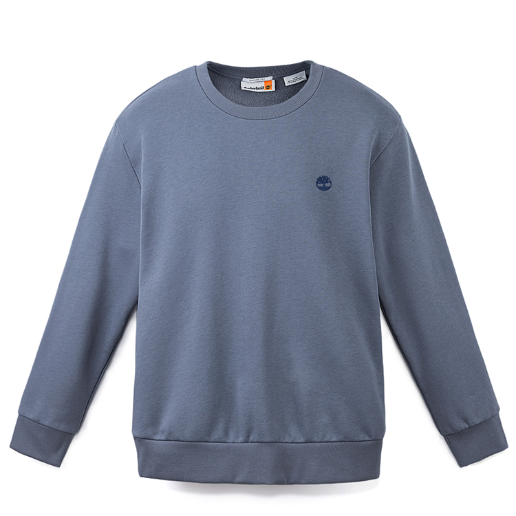 Timberland Outdoor Casual Fleece Sweatshirt Mid Blue A5SF8073