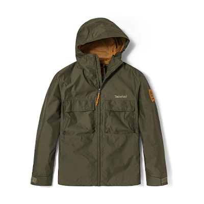 Timberland Outdoor Casual Hooded Jacket Army Green A61F1-A58