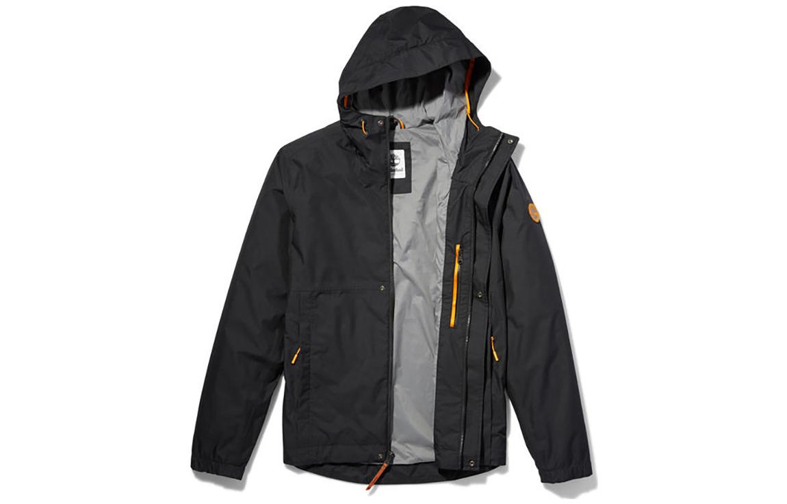 Shop Chaqueta con Capucha Casual para Exteriores Timberland Negra A2EYF-001