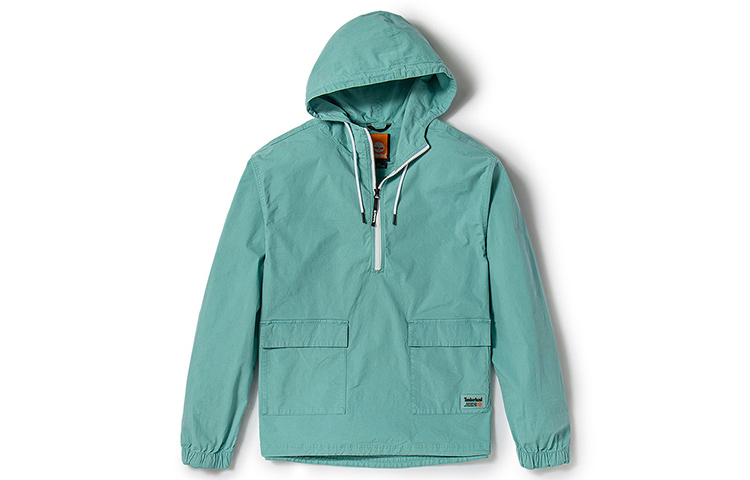 Timberland Outdoor Casual Hooded Jacket for Men - Mineral Blue A289H-G99