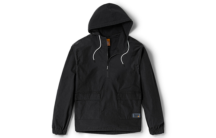 Timberland Outdoor Casual Hooded Jacket Obsidian Black A289H-D98