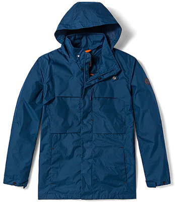 Timberland Outdoor Casual Hooded Jacket with Pockets - Deep Indigo Blue A62FH-288 Order Timberland Outdoor Casual Hooded Jacket with Pockets - Deep Indigo Blue A62FH-288
