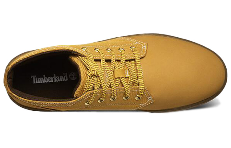 Lookbook Timberland添柏瀾 戶外休閒板鞋 寬版 小麥