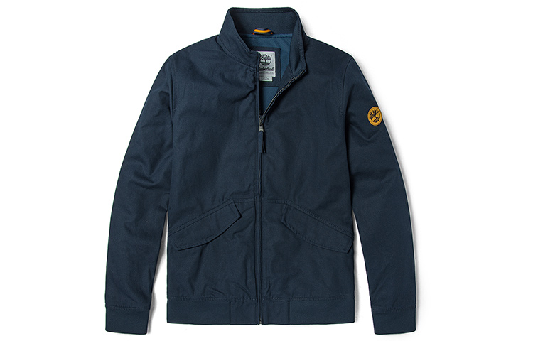 Timberland Outdoor Casual Stand Collar Jacket - Deep Gem Blue A255X-433