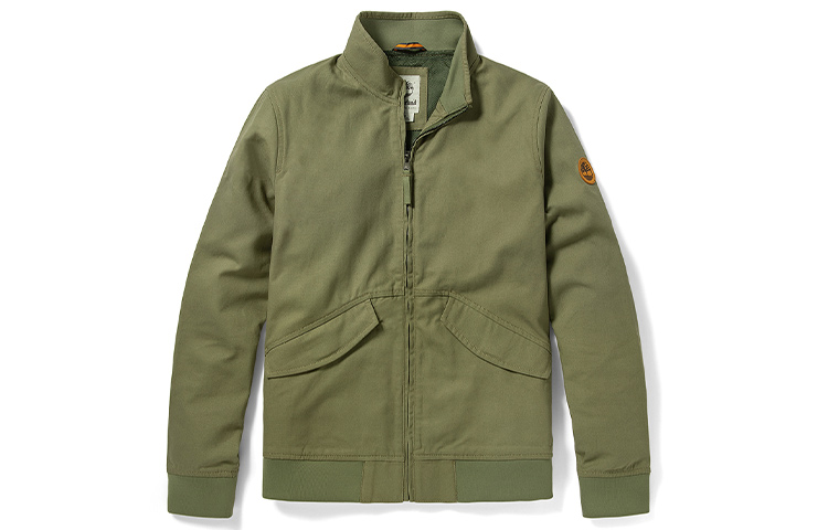 Timberland Outdoor Casual Stand Collar Jacket in Cassel Green A255X-590