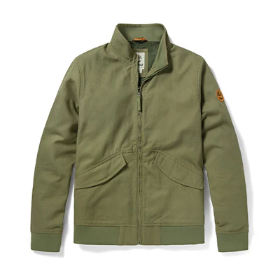 Timberland Outdoor Casual Stand Collar Jacket in Cassel Green A255X-590