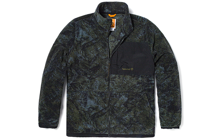 Timberland Outdoor Fleece Jacket Camo Mountain Print A6KES-DX0