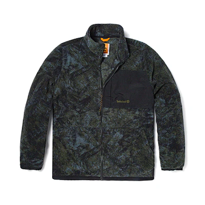 Timberland Outdoor Fleece Jacket Camo Mountain Print A6KES-DX0