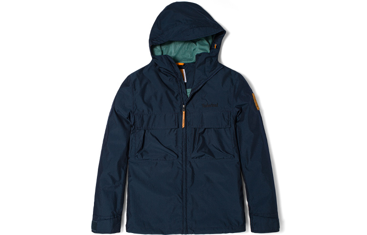 Timberland Outdoor Hooded Jacket Deep Sapphire Blue Casual Sportswear A61F1-433