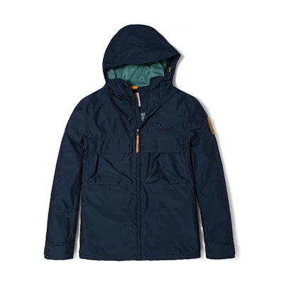 Timberland Outdoor Hooded Jacket Deep Sapphire Blue Casual Sportswear A61F1-433